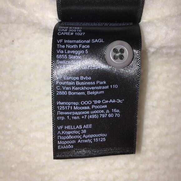 The North Face Sherpa Lined Shirt Jacket Men’s M Red Black Flannel Snap Front - Picture 9 of 10